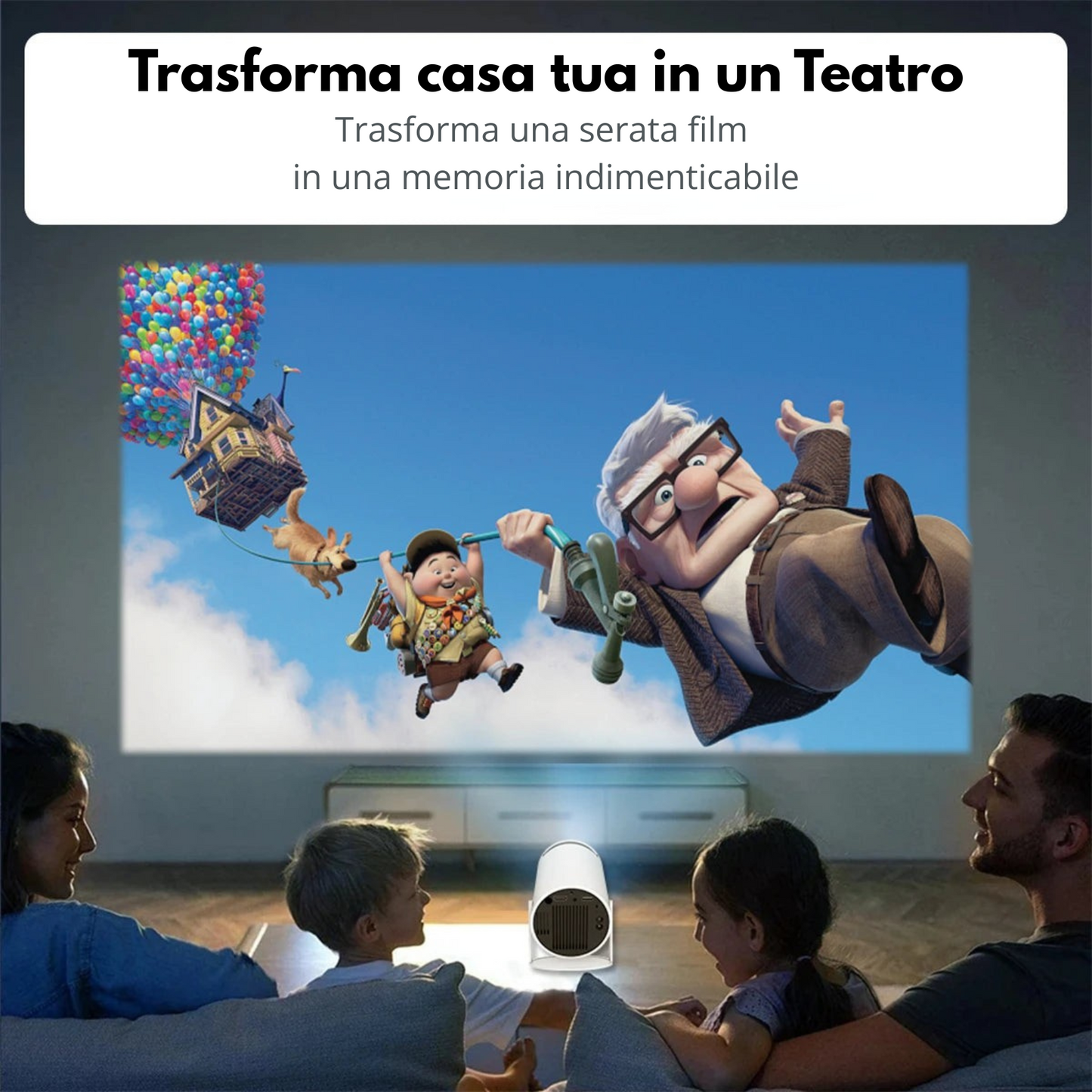 Optivio™ Il Proiettore Portatile