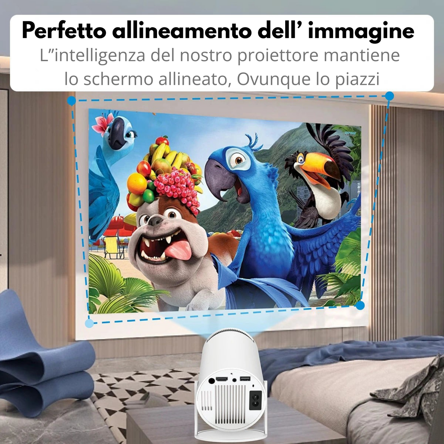 Optivio™ Il Proiettore Portatile